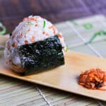 Salmon onigiri rice ball