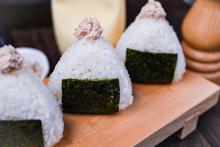 Tuna Mayo Onigiri (Japanese Rice Ball)