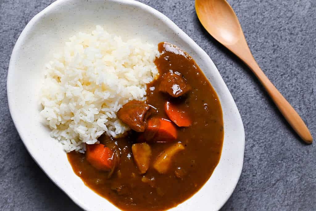 Japanese curry rice