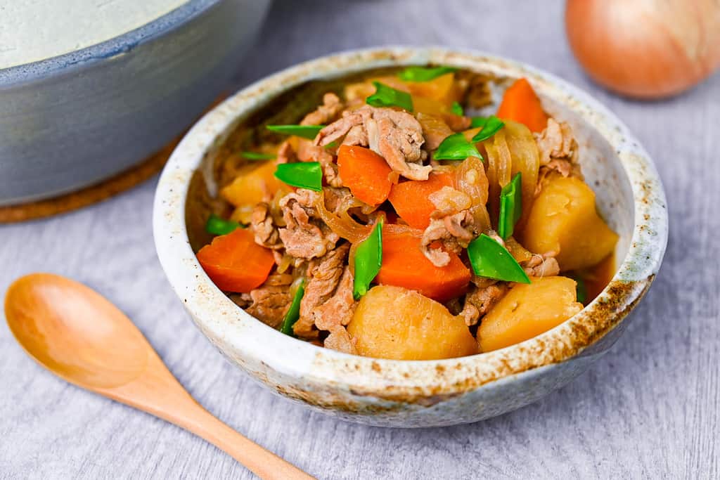 Japanese Nikujaga Meat and Potato Stew