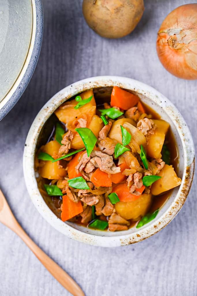 Japanese Nikujaga Meat and Potato Stew