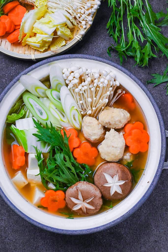 Japanese chanko nabe sumo stew