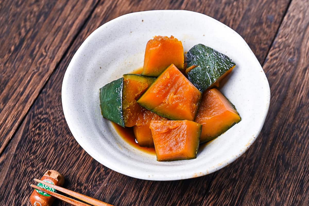 Japanese Simmered Pumpkin Side