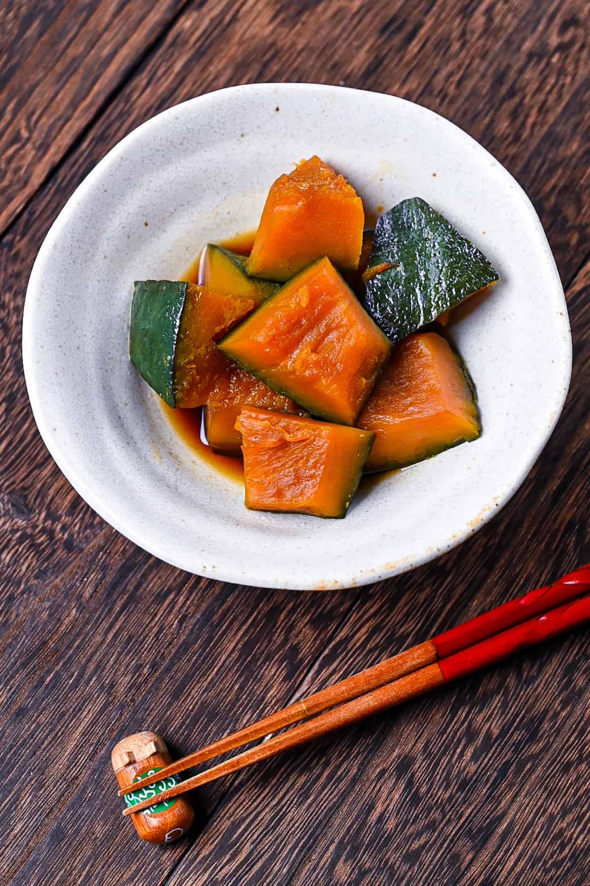 Japanese Simmered Pumpkin Side