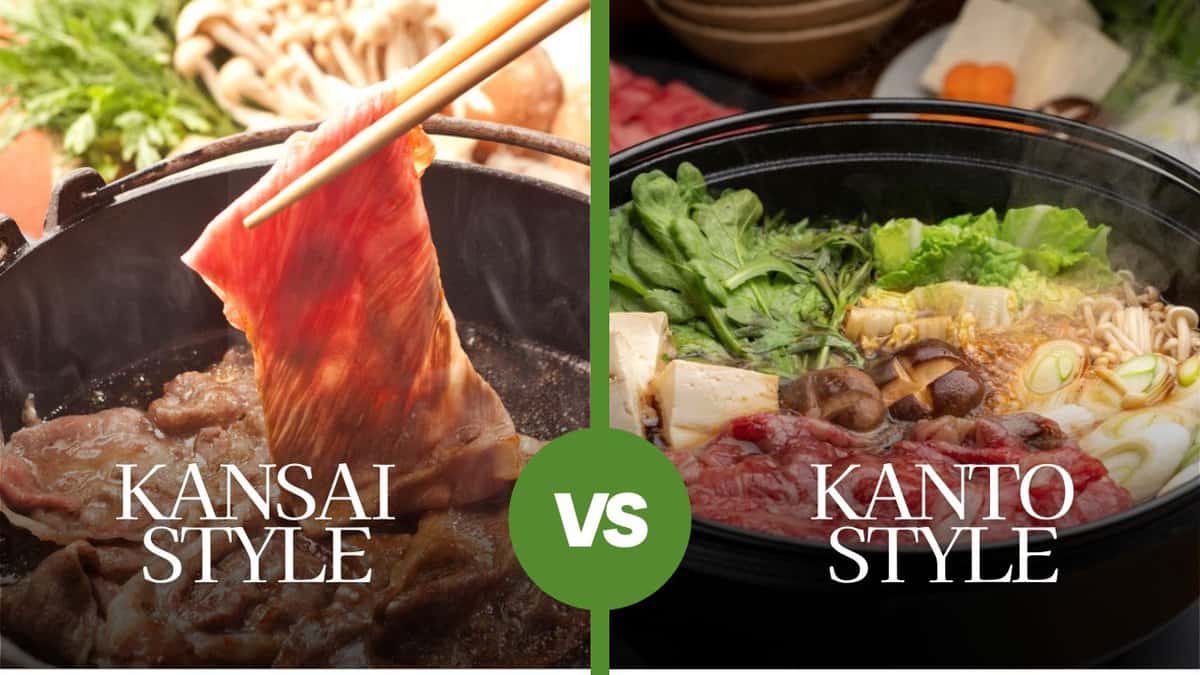 Kansai vs kanto sukiyaki