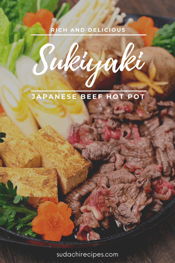 Sukiyaki Japanese Beef Hot Pot