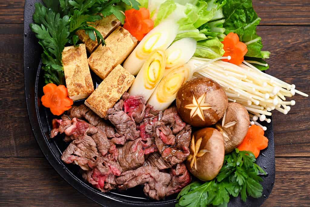 Sukiyaki (Japanese Hot Pot), Recipe