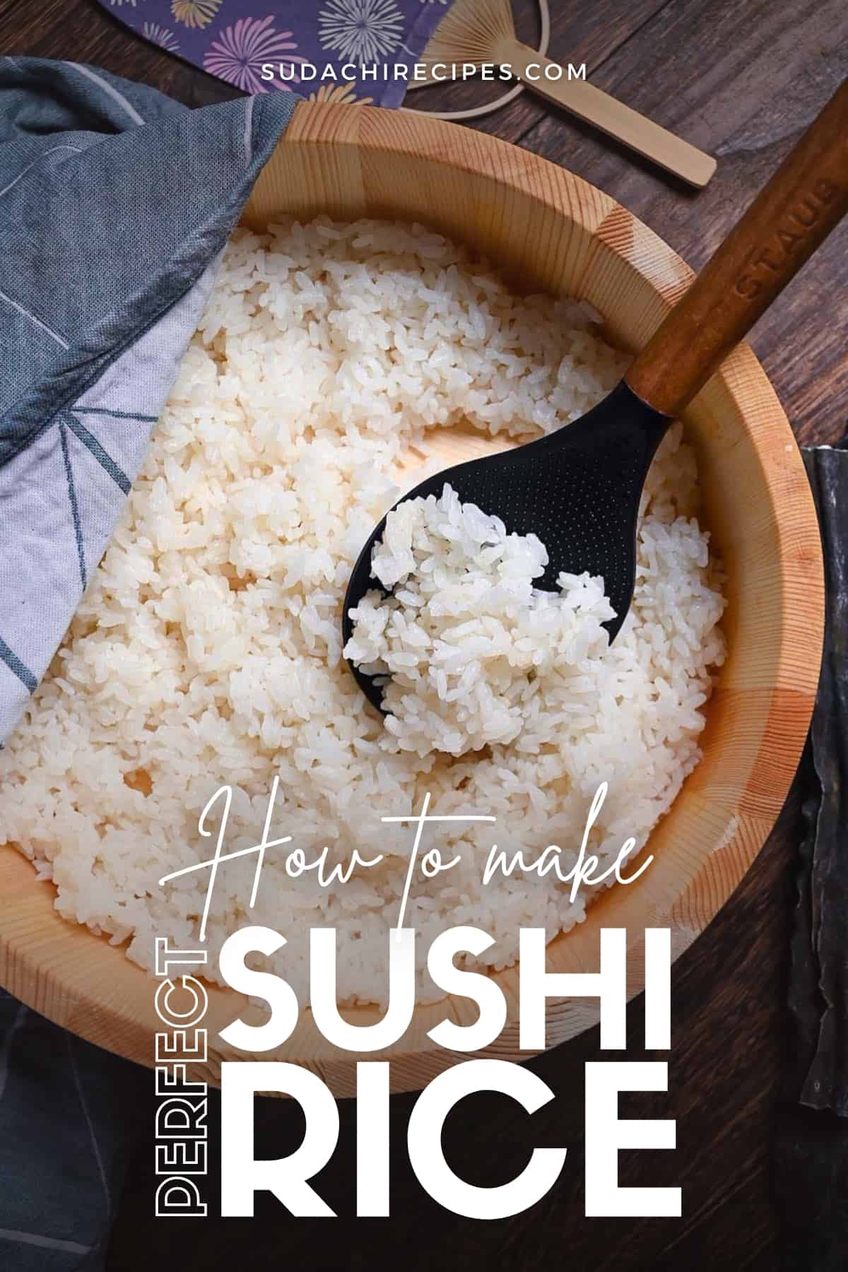 How to make perfect sushi rice