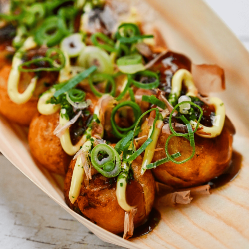 Takoyaki Japanese Fried Octopus Balls featured img