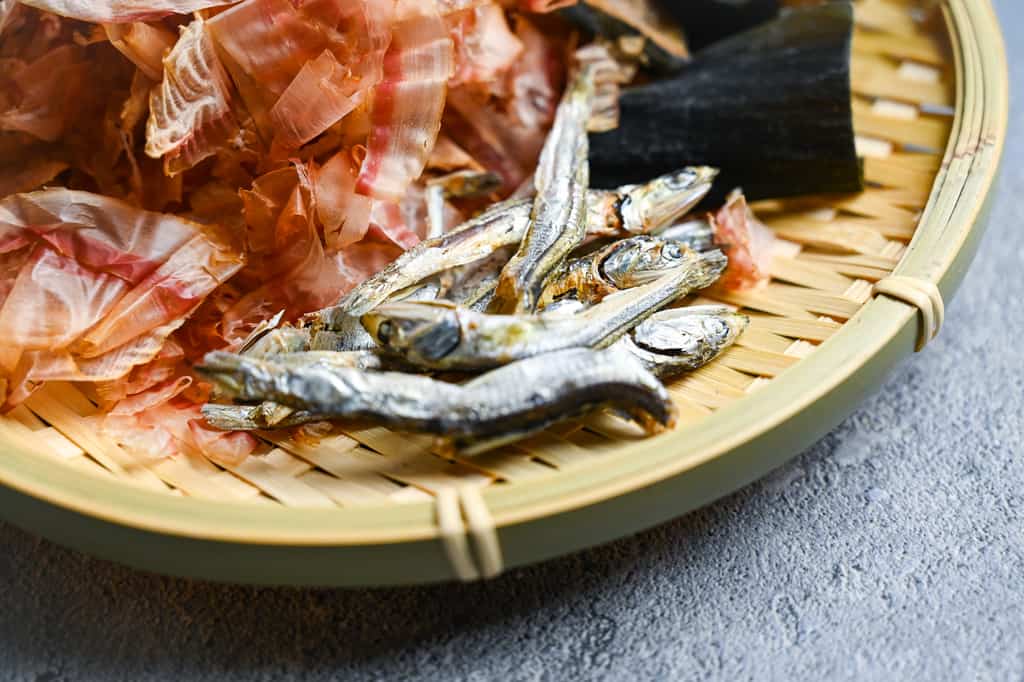 Niboshi dried sardines