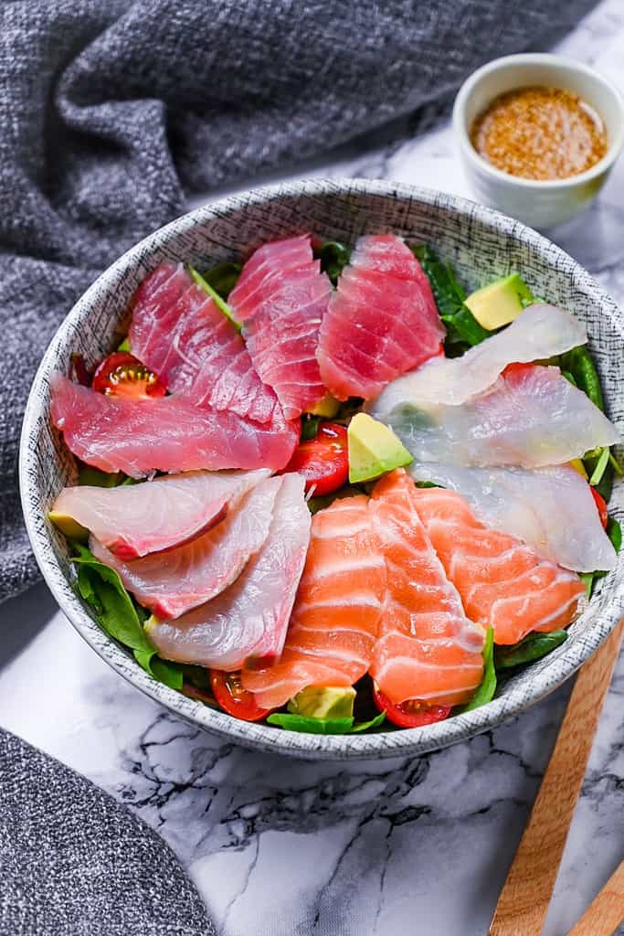 Sashimi Salad