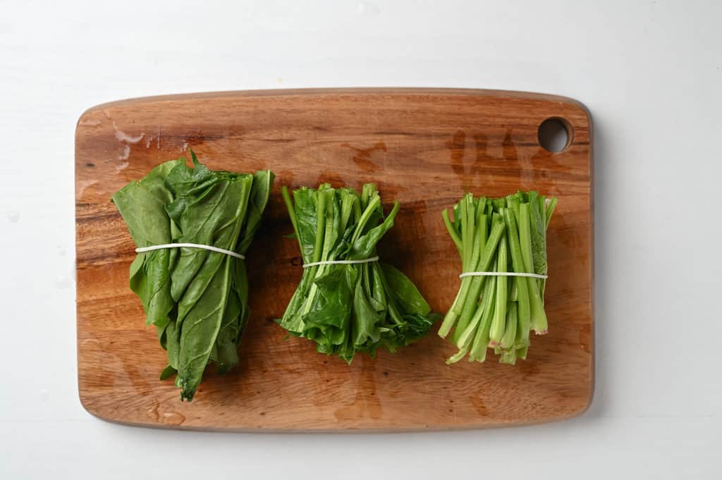 spinach preparation step 3