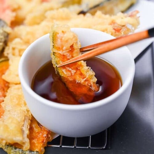 Tempura Dipping Sauce Tentsuyu Sudachi Recipes