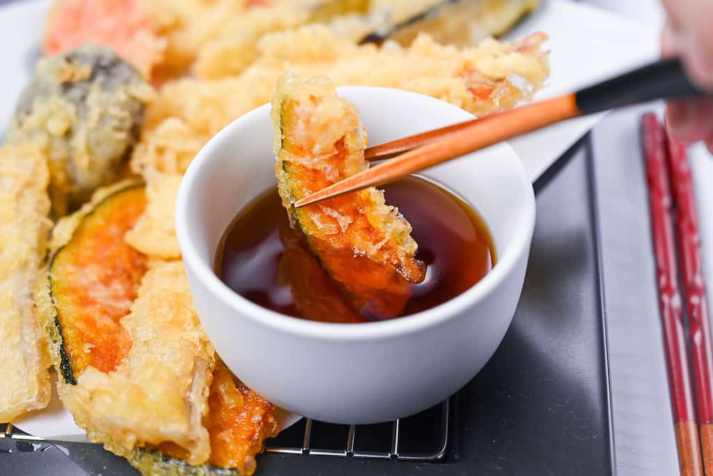 Tempura Dipping Sauce Tentsuyu Sudachi Recipes