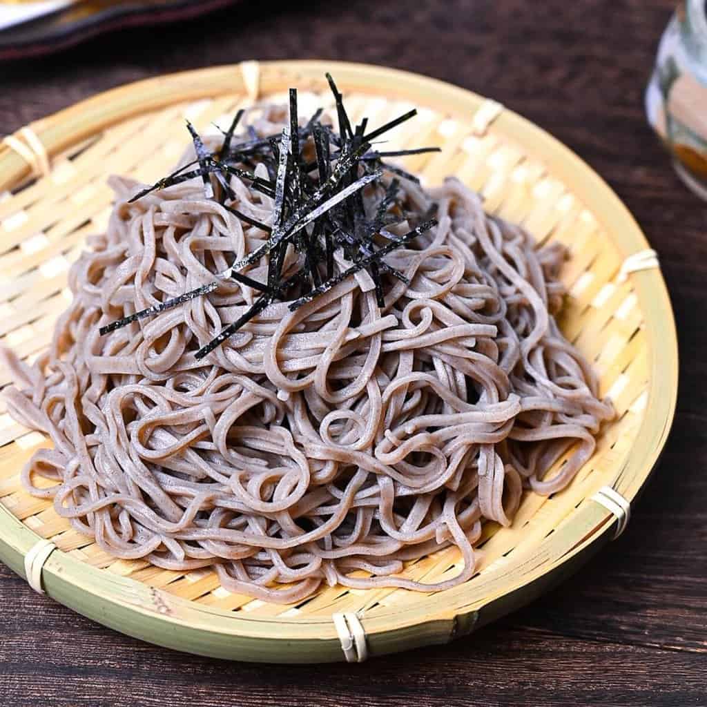 Zaru Soba (Cold Buckwheat Noodles with Homemade Dipping Sauce)