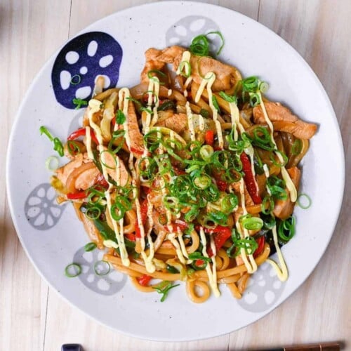 Chicken yaki udon thumbnail