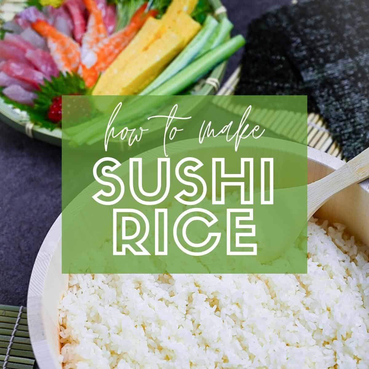 how to make sushi rice thumbnail