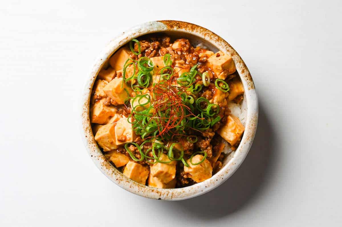 Japanese Style Mapo Tofu (Mabo Dofu)