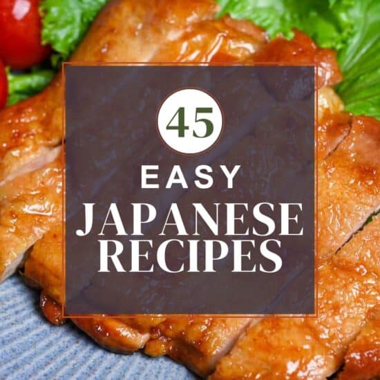 45 easy japanese recipes
