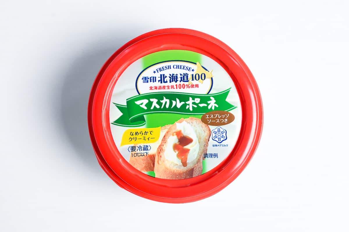 Japanese mascarpone cheese from Hokkaido
