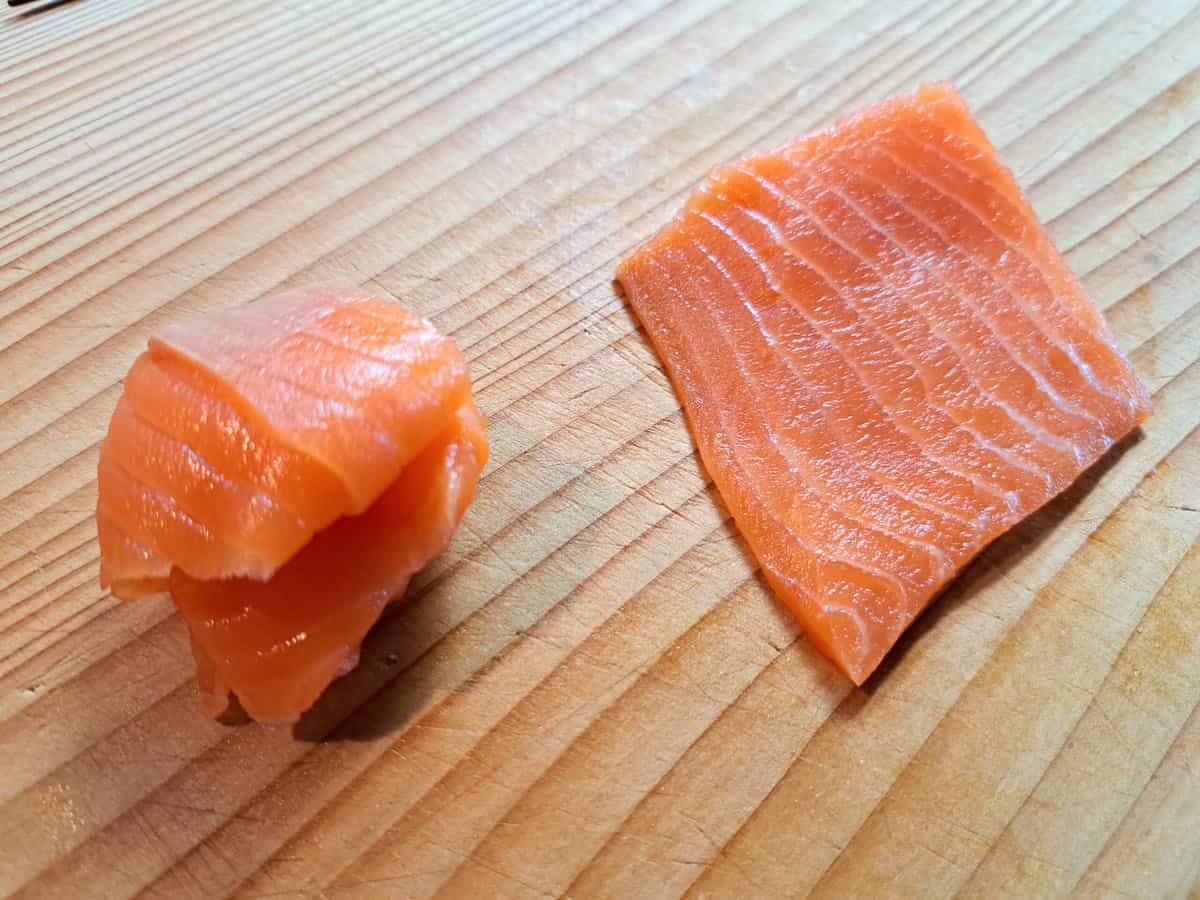 Tips for cutting sashimi-grade salmon 1
