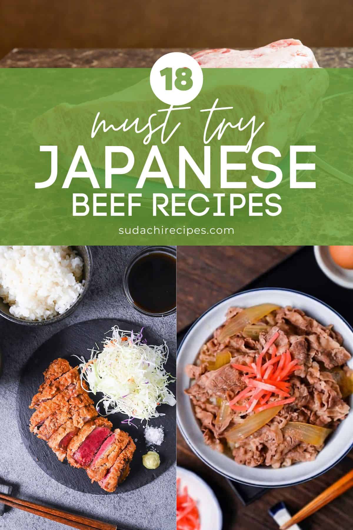 Japanese beef recipes