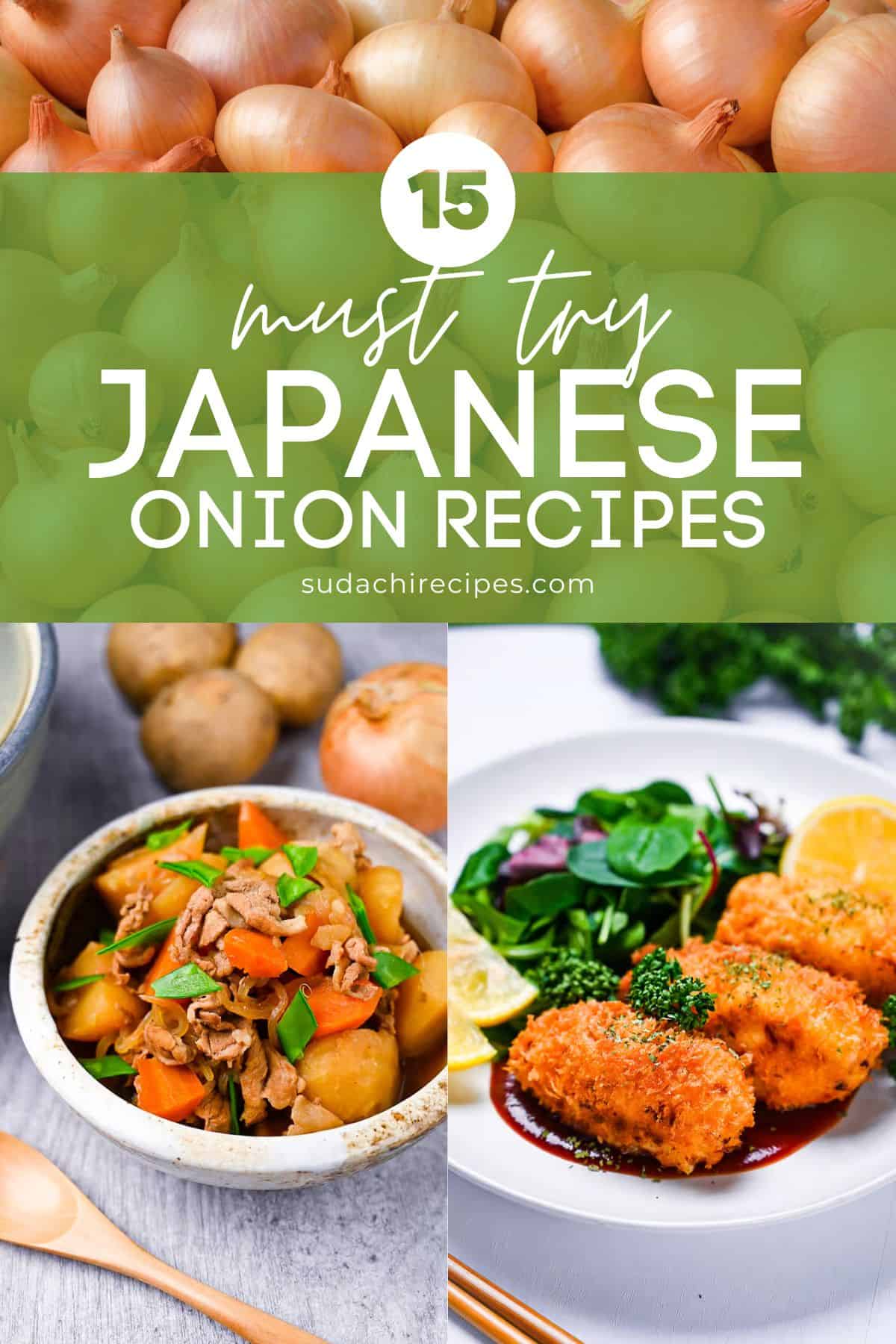 Japanese onion recipes