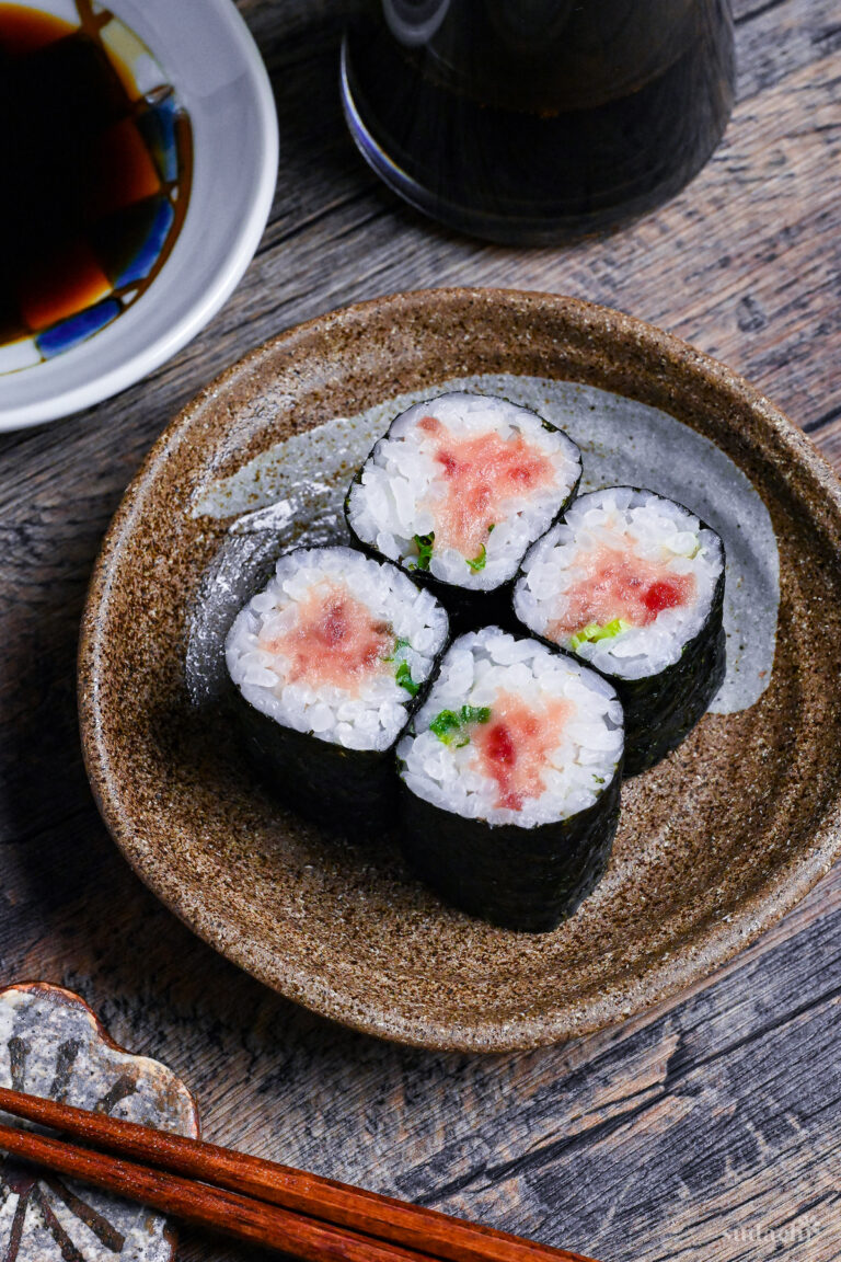 Negitoro Rice Negitoro Maki (Mashed Tuna Sushi Rolls) | Sudachi