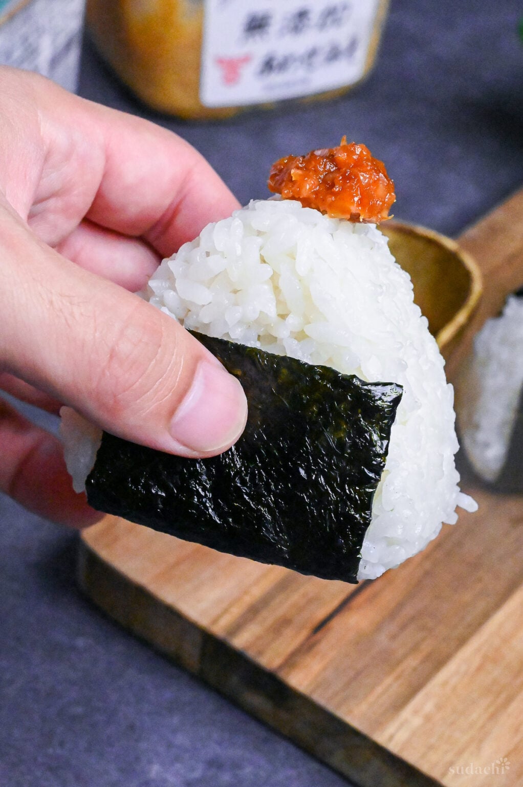 Garlic Miso Rice Balls | Sudachi