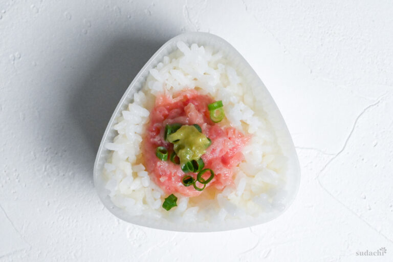 Negitoro Rice Negitoro Onigiri (Mashed Tuna Rice Balls) | Sudachi