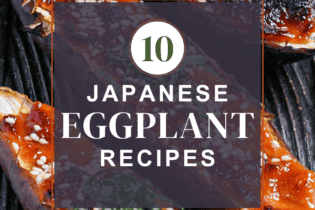 Thumbnail for 10 Japanese eggplant recipes with nasu dengaku (miso glazed eggplant) in the background