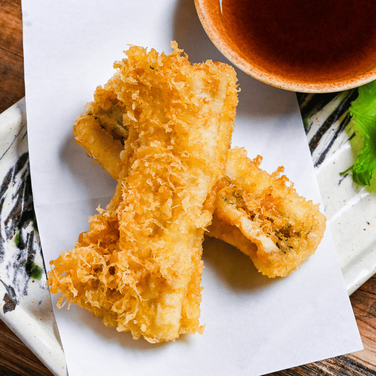 Anago no Tempura (Conger Eel Tempura)
