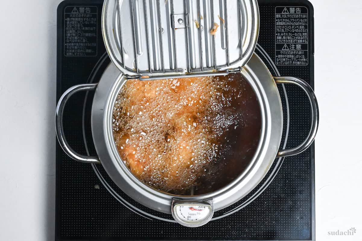 second fry for chicken nanban
