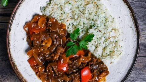 Hayashi Rice (Japanese Hashed Beef with Rice) | Sudachi