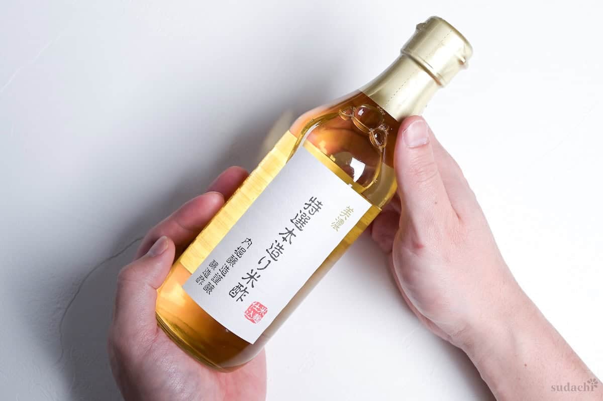 Pure rice vinegar (no added ingredients)