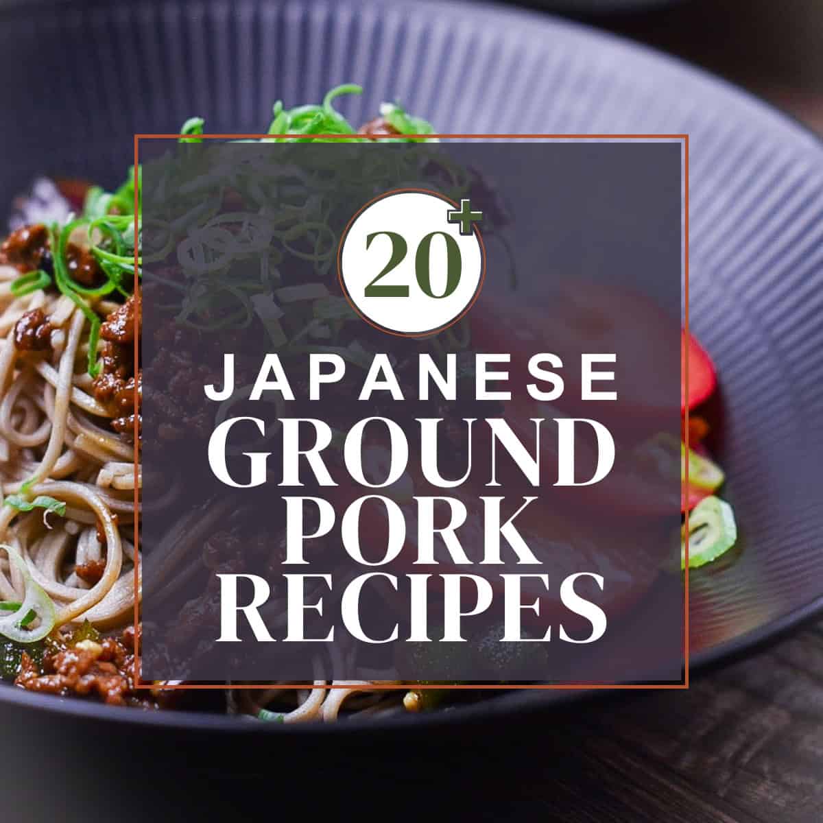 20+ Japanese Ground Pork Recipes You Can Make Any Night of the ...