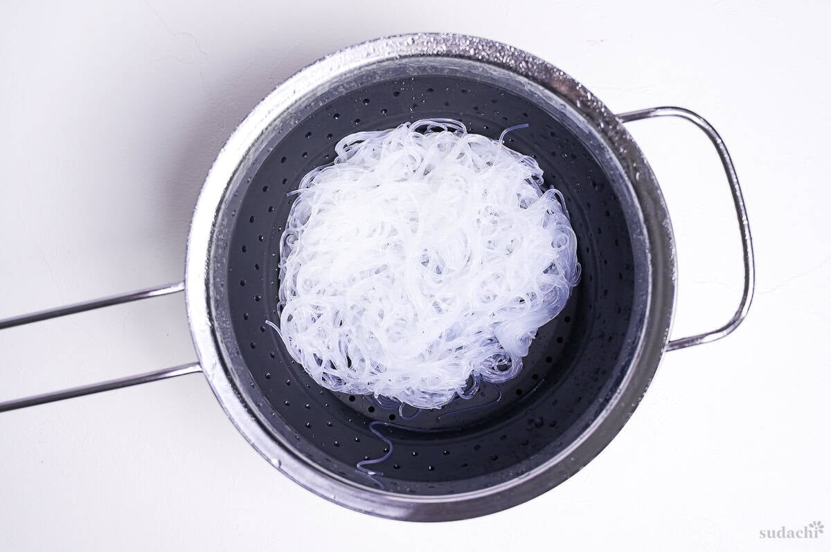 Harusame Salad (Japanese-Style Glass Noodle Salad) | Sudachi