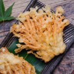 enoki mushroom tempura
